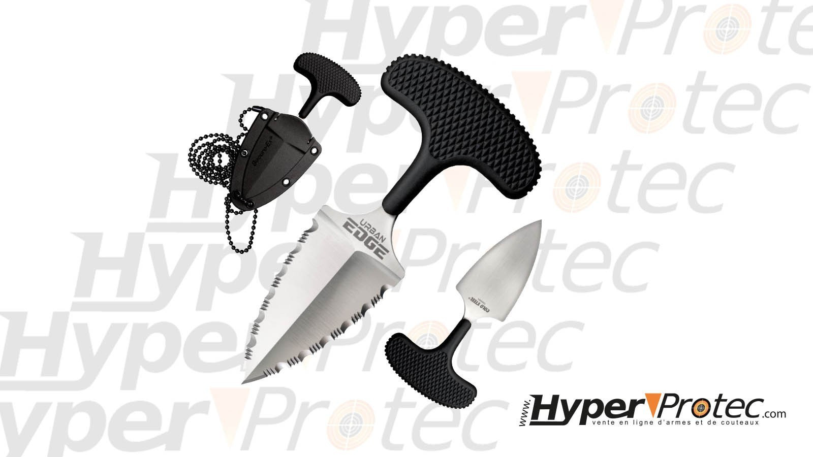 Push dagger cold steel urban edge със зъбчато острие Push dagger cold steel urban edge със зъбчато острие