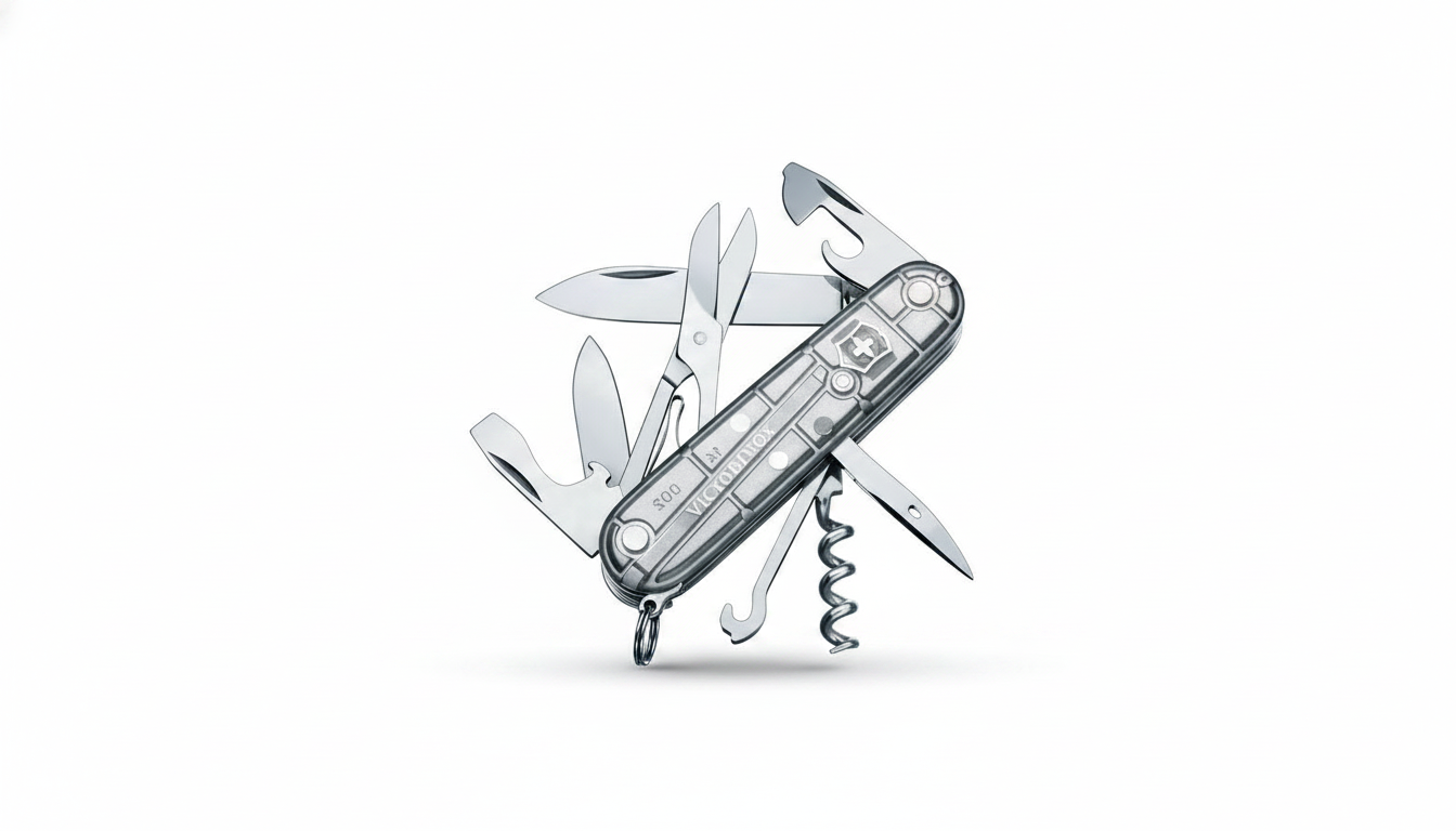 Cuțit elvețian Victorinox – Climber Silvertech