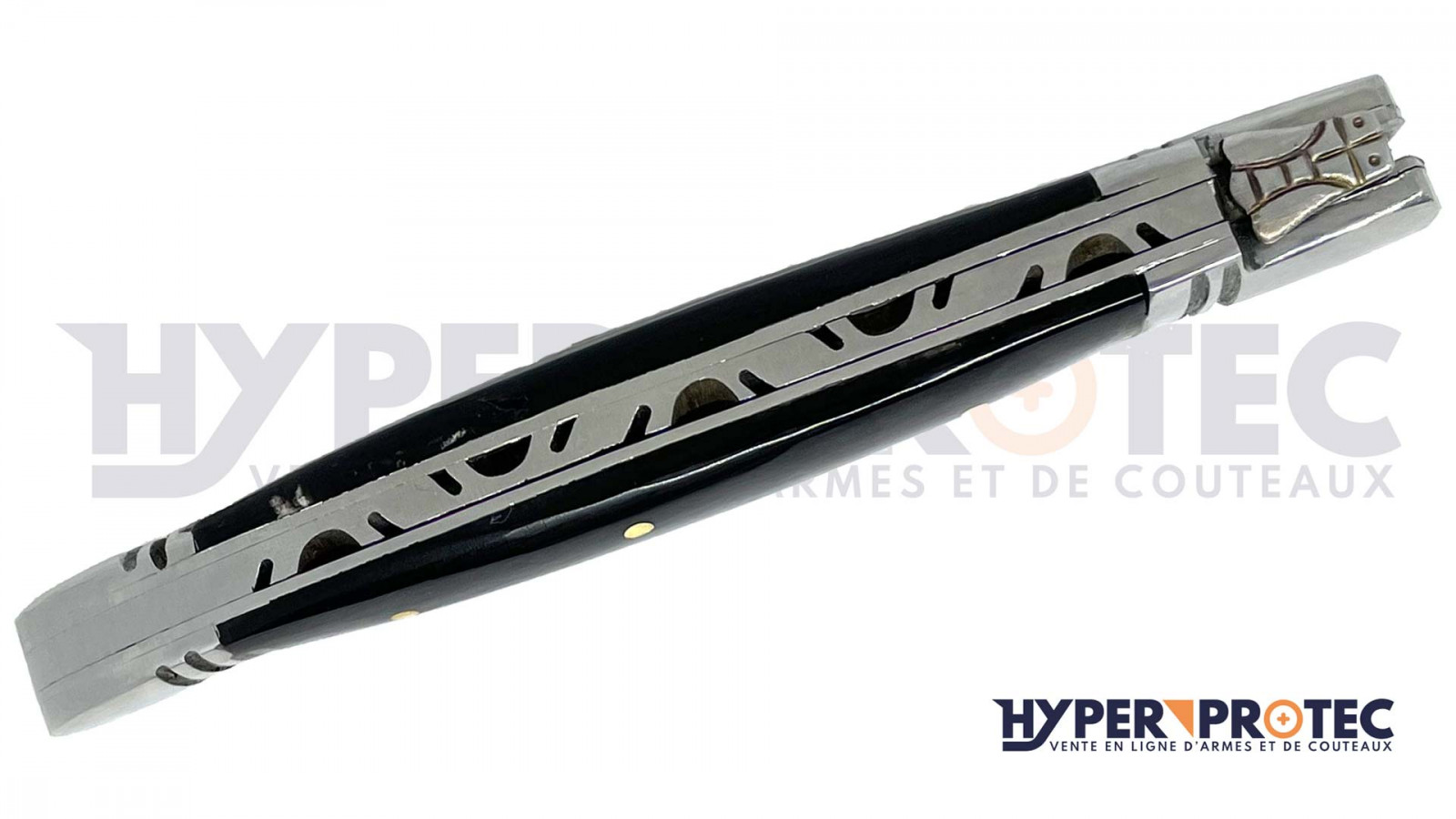 Laguiole damasc corn negru