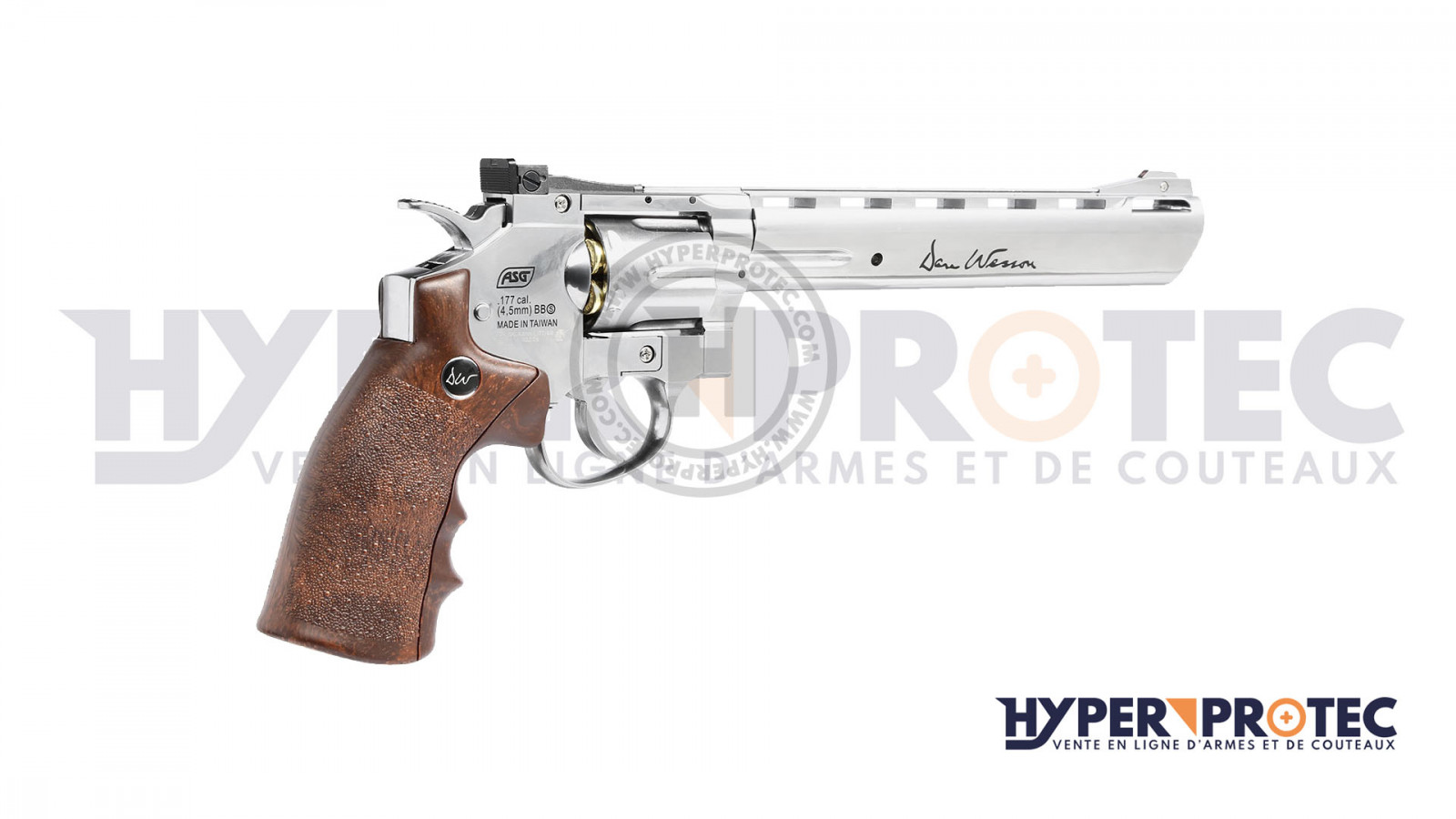 Dan Wesson 8 инча - револвер със стоманени сачми