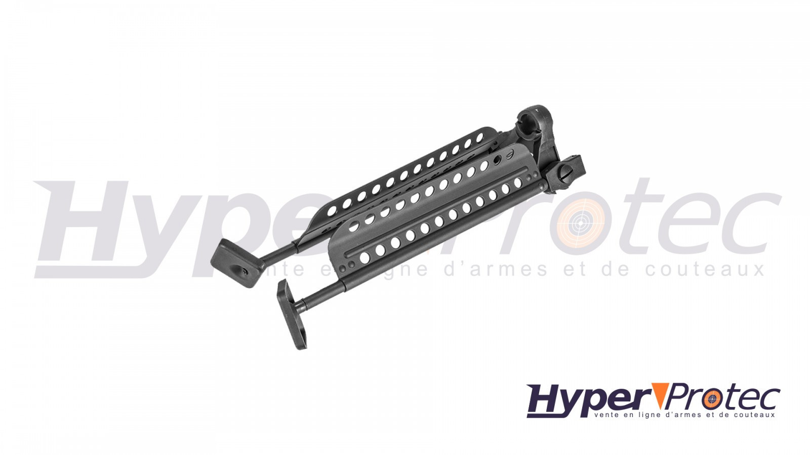 Двунога от черен полимер за снайперката Barrett M82 Двунога от черен полимер за снайперката Barrett M82
