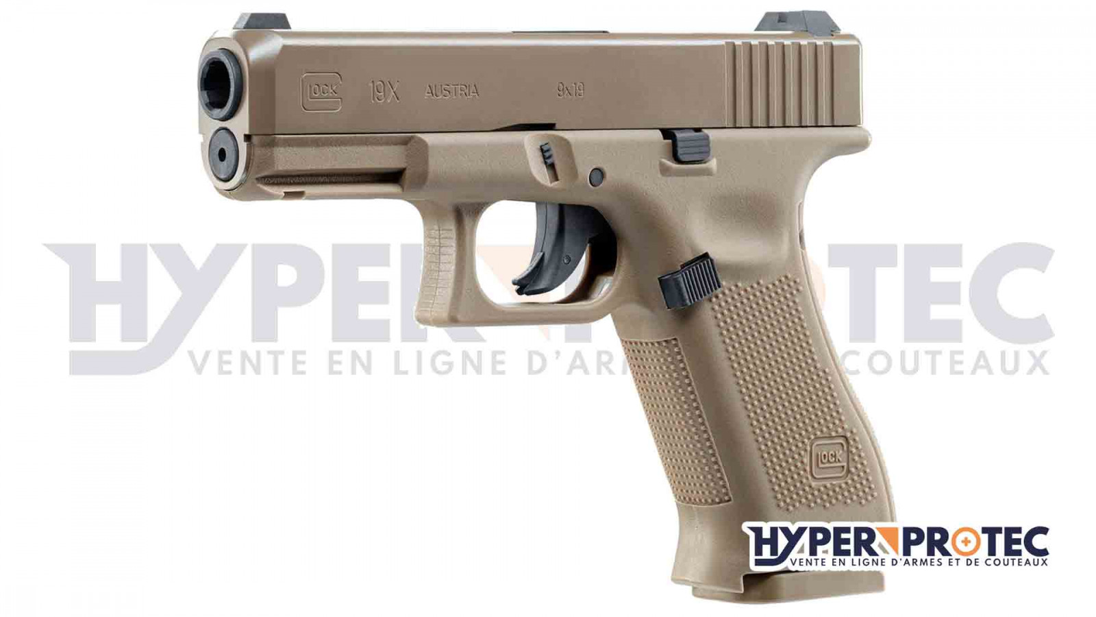 Пистолет с стоманени сачми Glock 19x