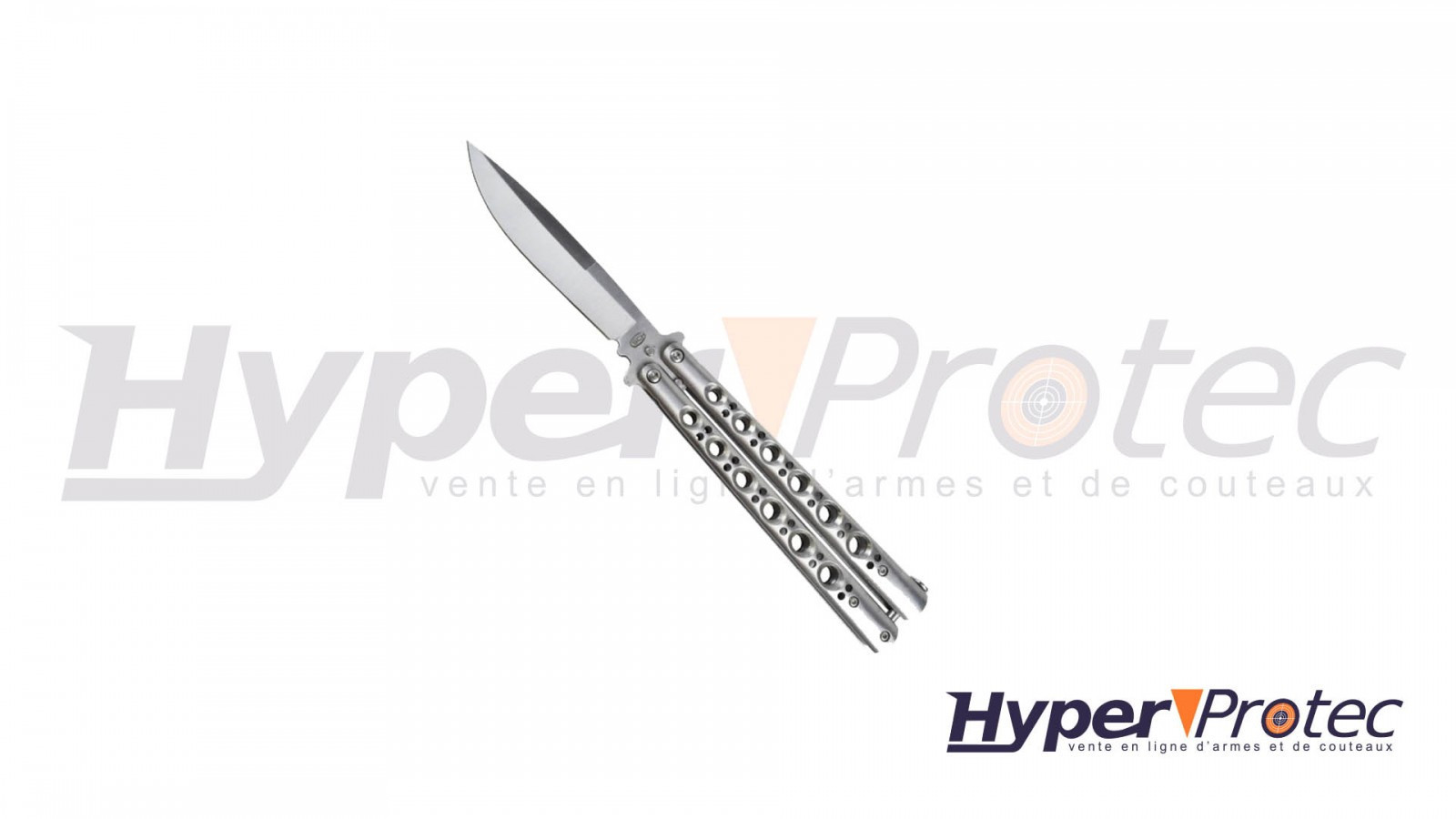 Cuțit papillon realizat integral din metal