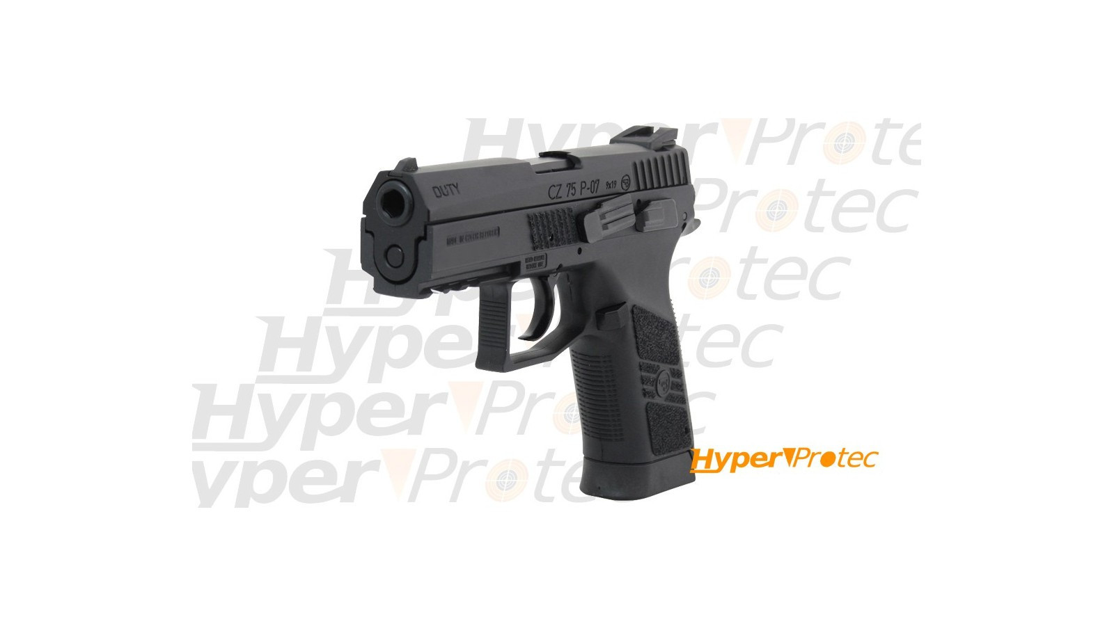 Пистолет с метални сачми CZ 75 P07 Duty Blow Back Пистолет с метални сачми CZ 75 P07 Duty Blow Back