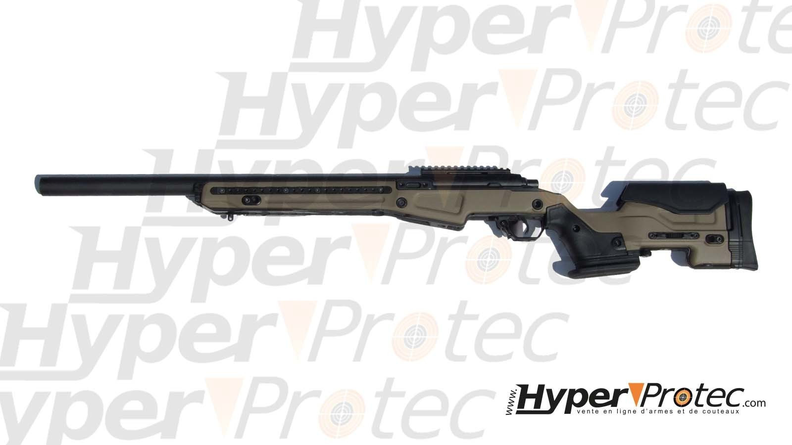 Aac t10 bolt action sniper black/tan action army