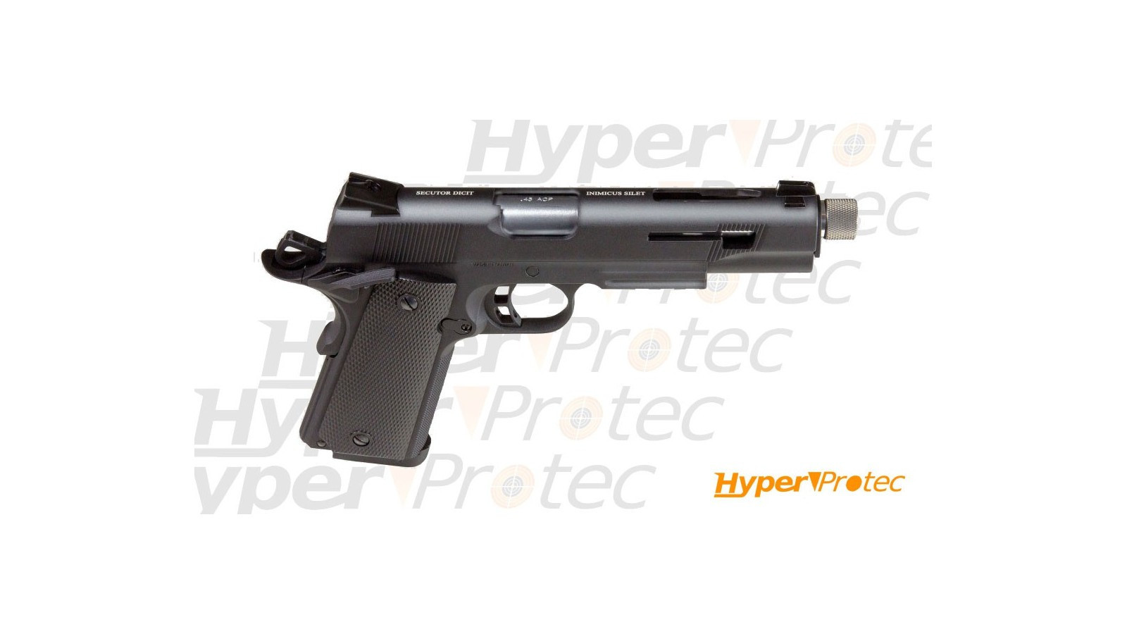 Реплика на въздушен пистолет CO2 1911 Rudis XI Secutor - калибър 6 мм BBs