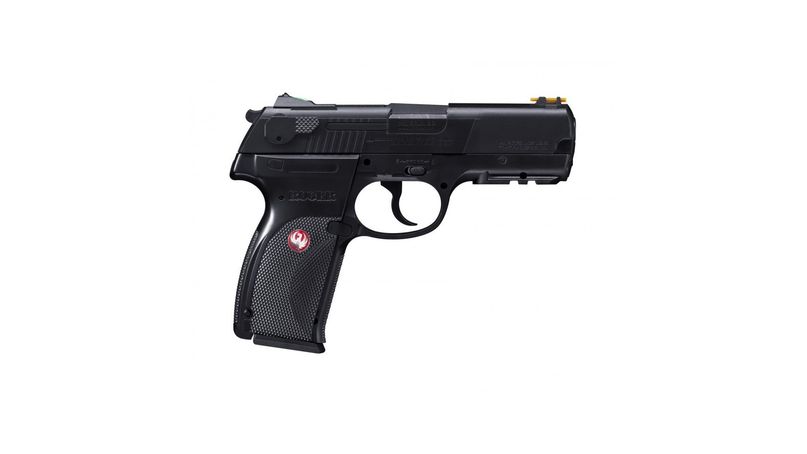 Ruger P345 Airsoft CO2, черен, с оптичен мерник