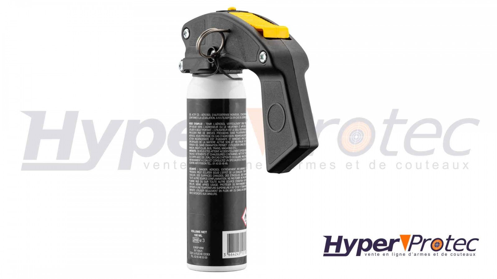 Spray lacrimogen Concorde Defender Gel Piper - 100 ml
