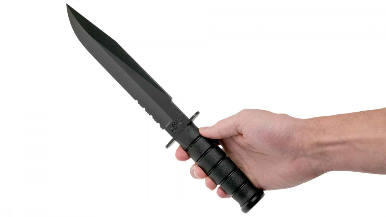 Cuțit KA BAR Black Fighter mixt