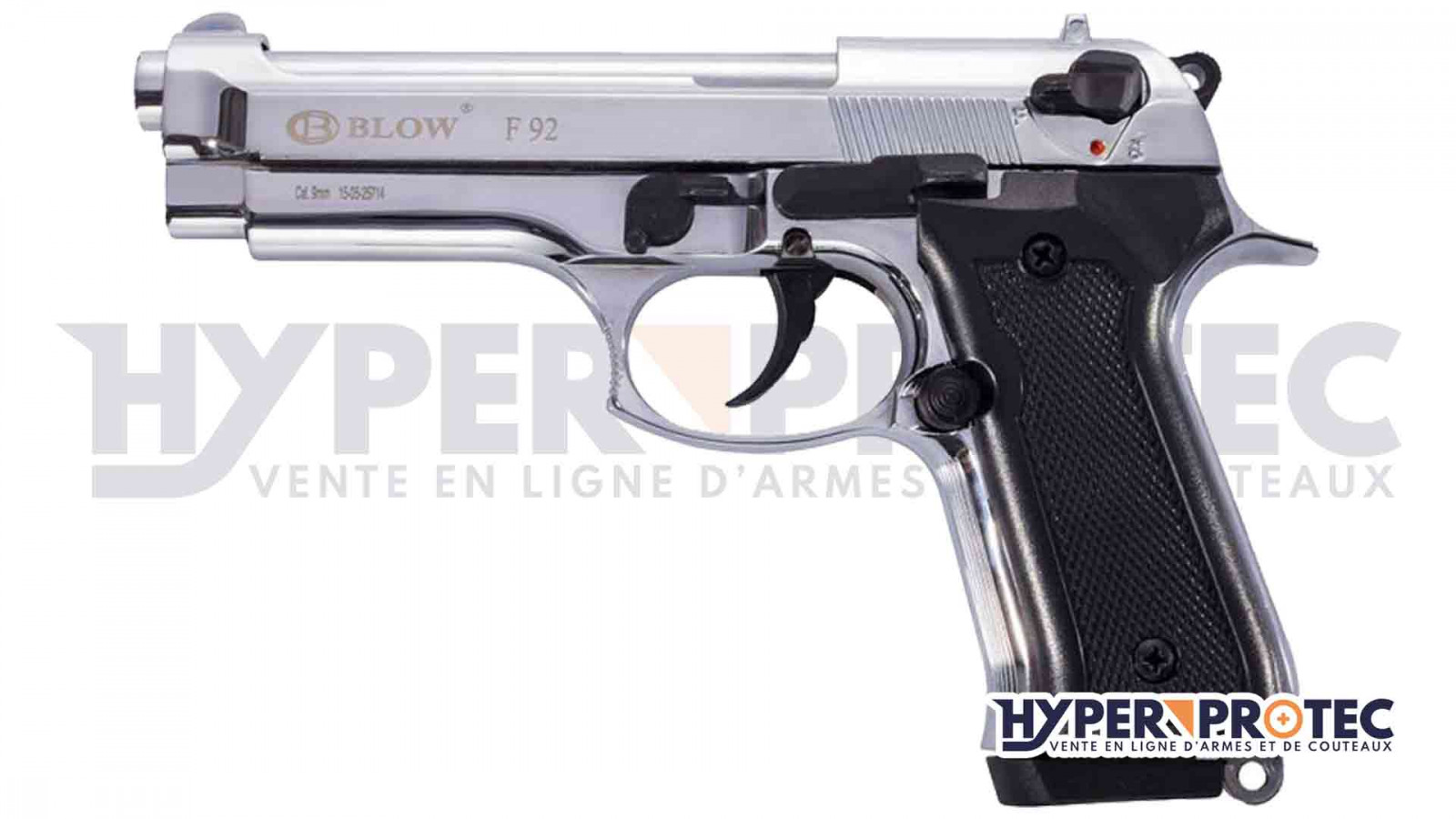 Пакет за самоотбрана Blow F92 Full Auto хромиран