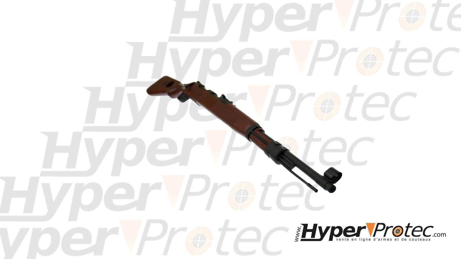 Реплика за еърсофт на карабина KAR 98K с дървена прикладка, пружина и изхвърляне на гилзи