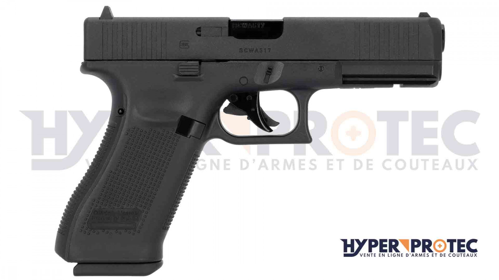 Пълнител с 21 патрона за Glock 17 Gen 5, олово 4,5 мм