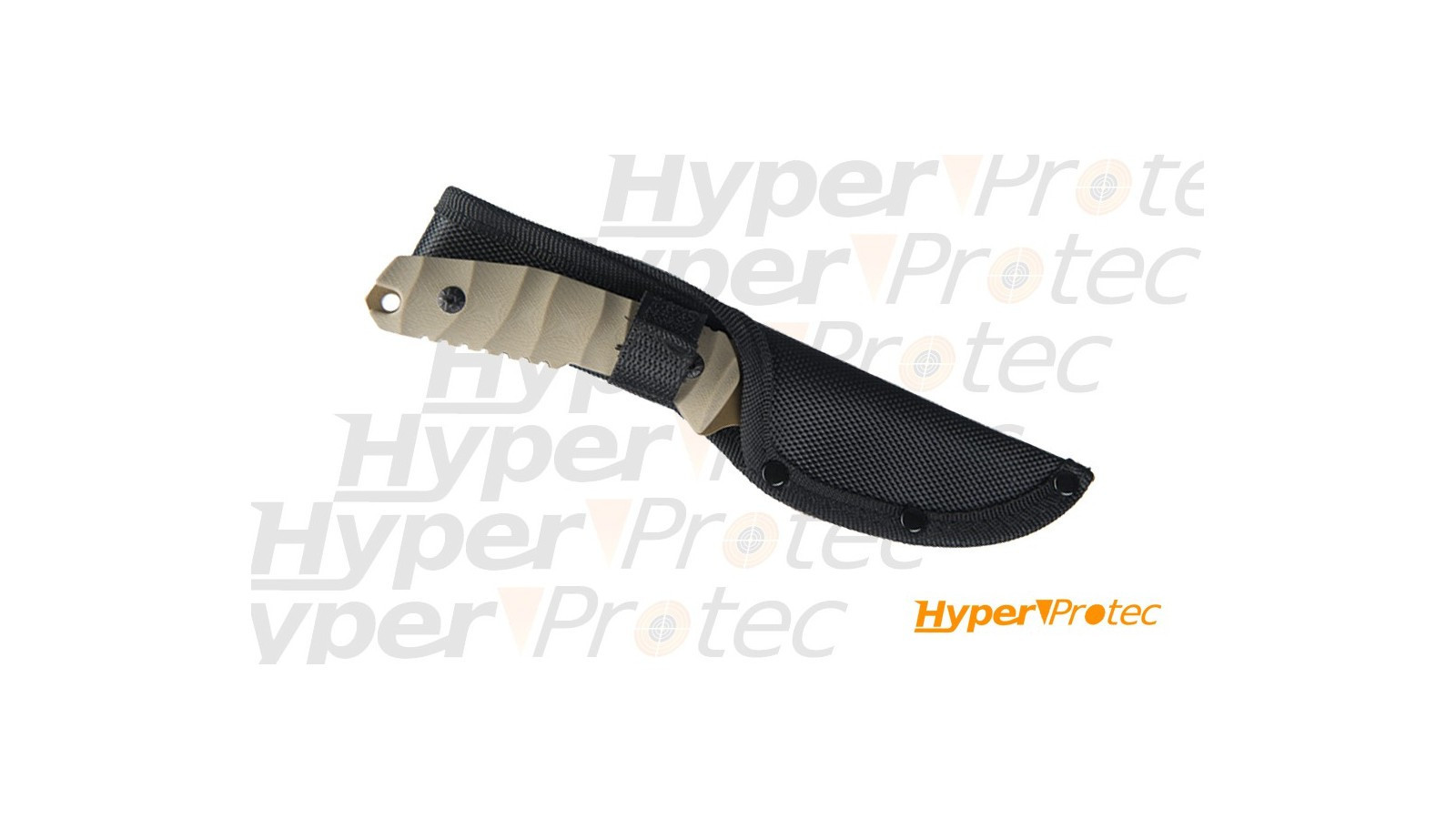Cuțit militar TAN coyote ultra-rezistent cu mâner G10