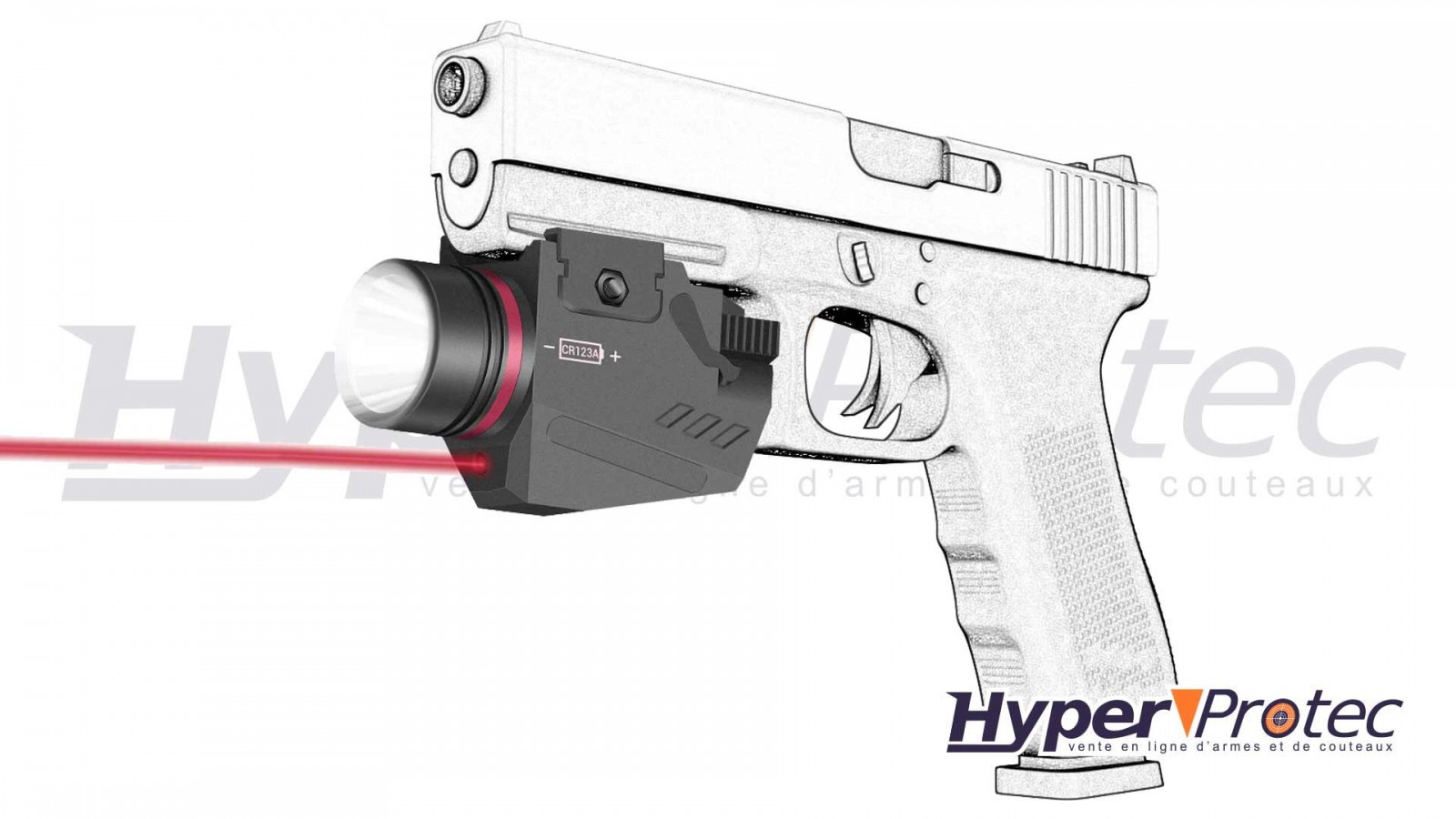 Hyper Access Magorui - lanternă tactică Picatinny