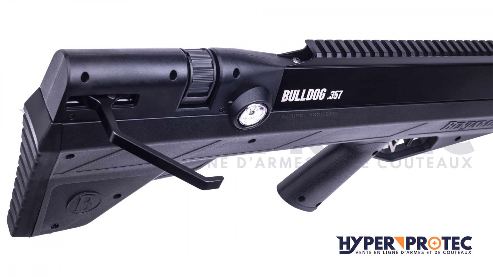 Benjamin Bulldog .357 plumb 19,9 jouli