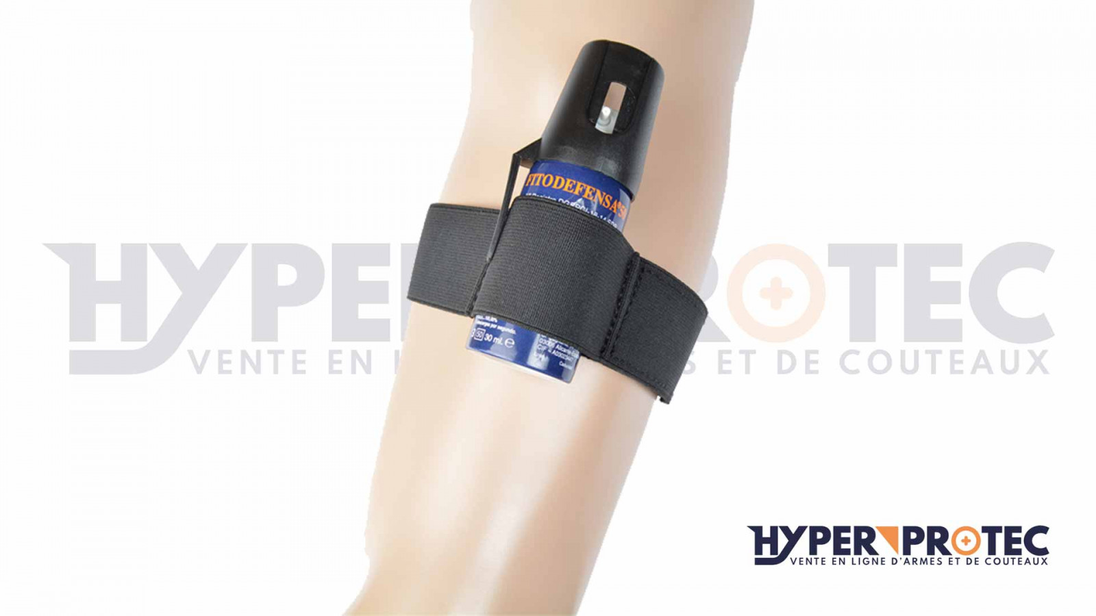 Husă pentru spray lacrimogen Hyper Access pentru braț – 30 ml