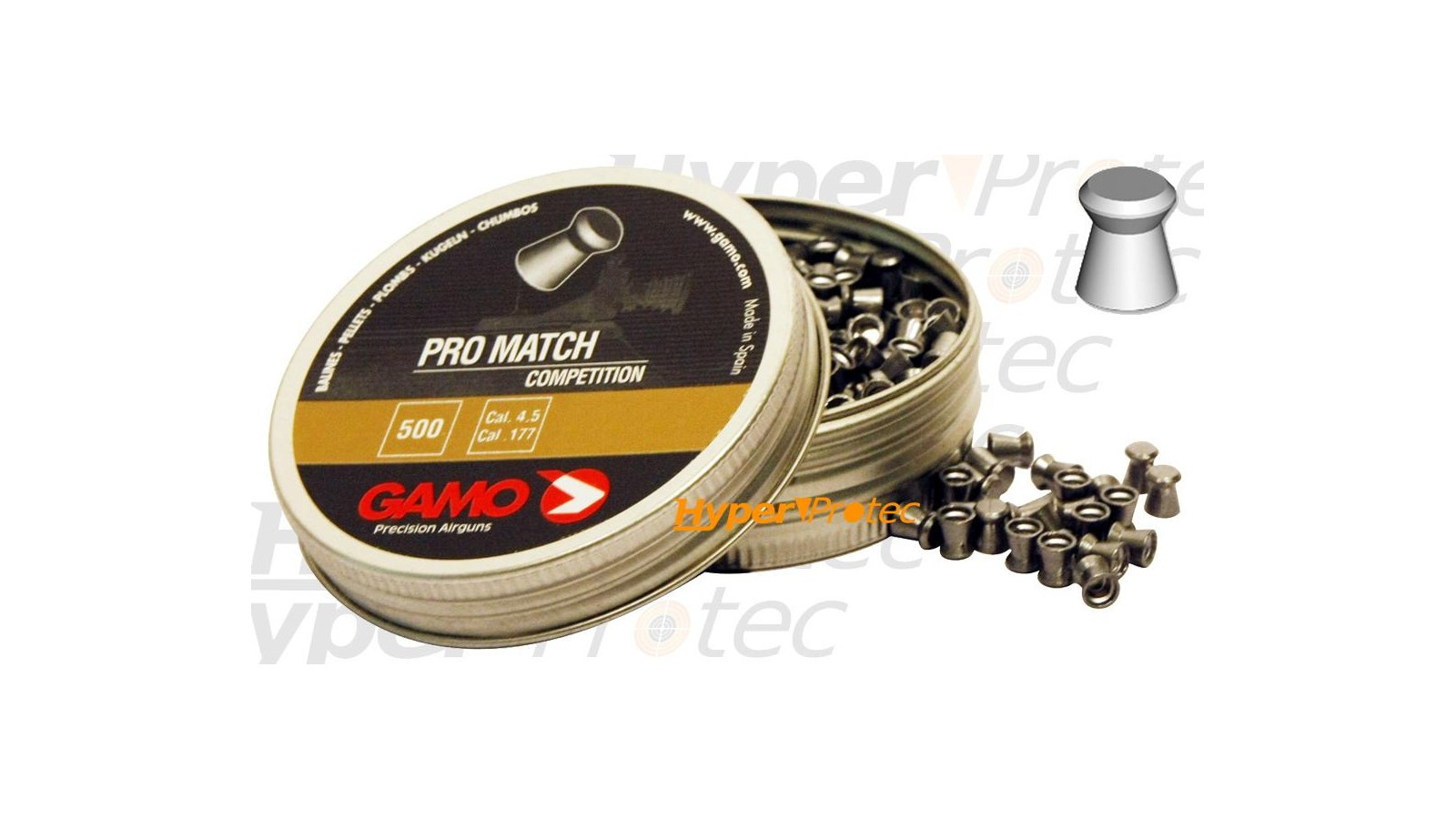 Олово 4,5 мм Gamo Pro Match Competition Олово 4,5 мм Gamo Pro Match Competition