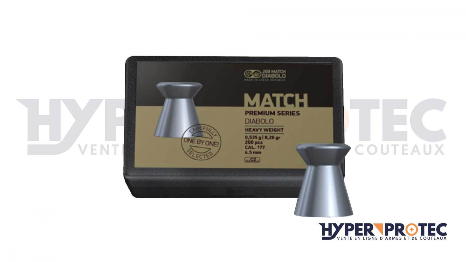 Bile de 4,5 mm JSB Match Premium Heavy Bile de 4,5 mm JSB Match Premium Heavy