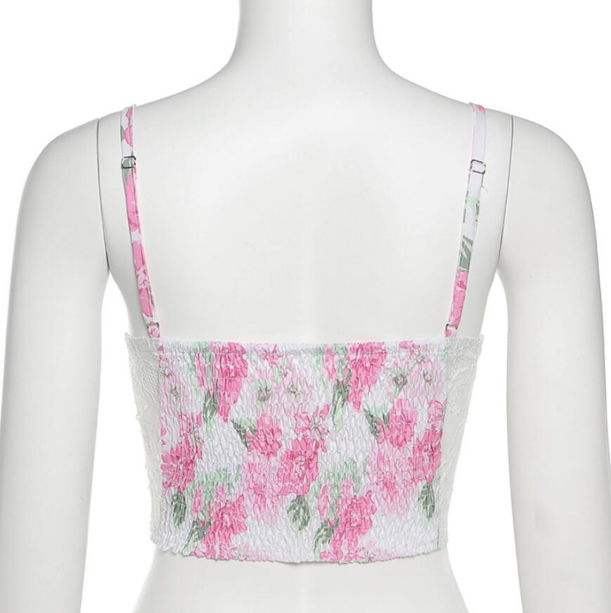 Korsett med broderte bustier