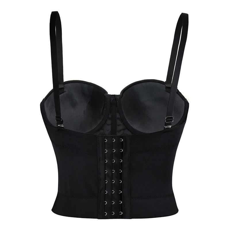 Bustier i skinn