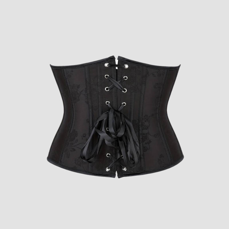 Underbust-korsett svart