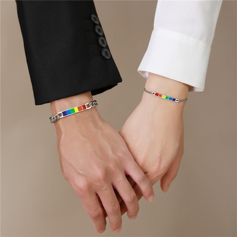 Ontdek de speciale LGBT-armband in de PRIDE-kleuren!