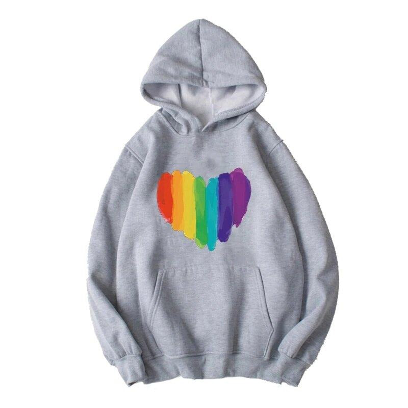 Coeur Gris regenboogtrui