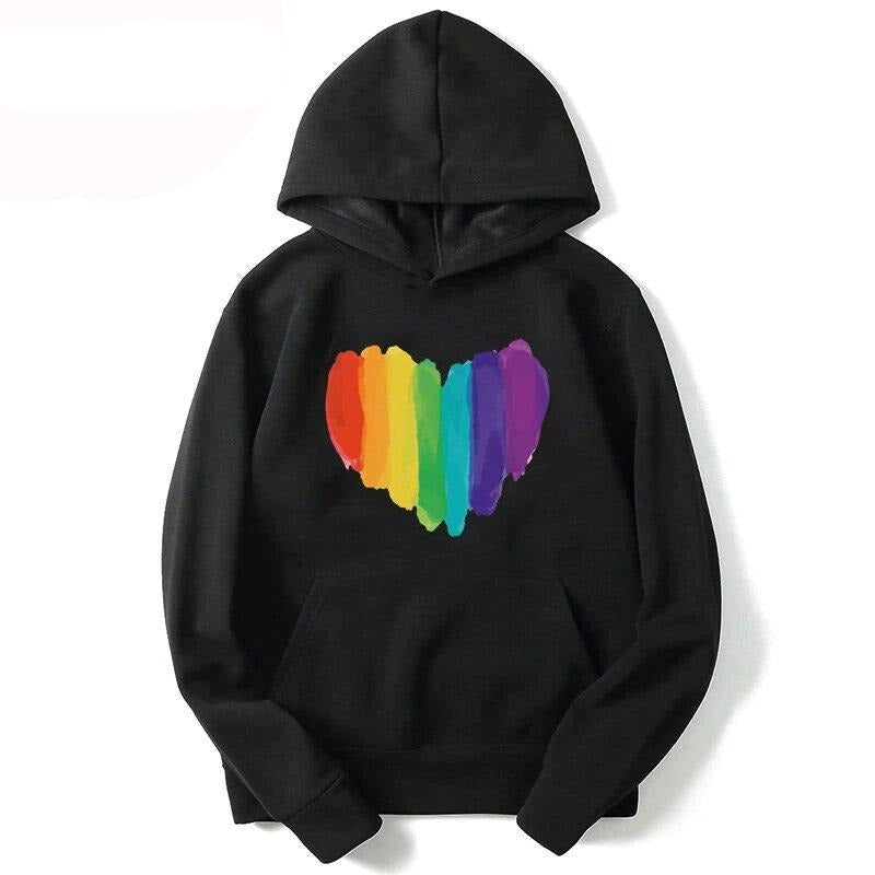 Coeur Noir regenboogtrui