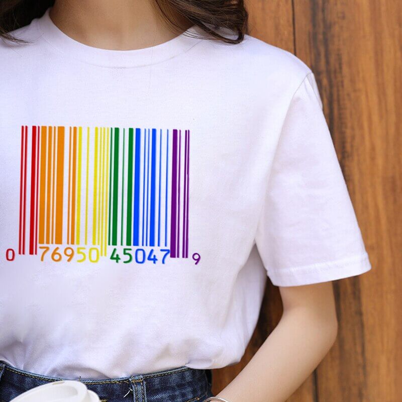 Etikettering LGBT T-shirt