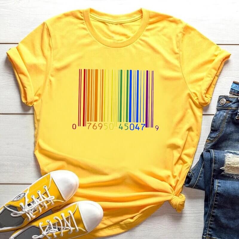 Etikettering LGBT T-shirt