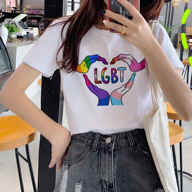 LGBT Solidariteit eerst T-shirt