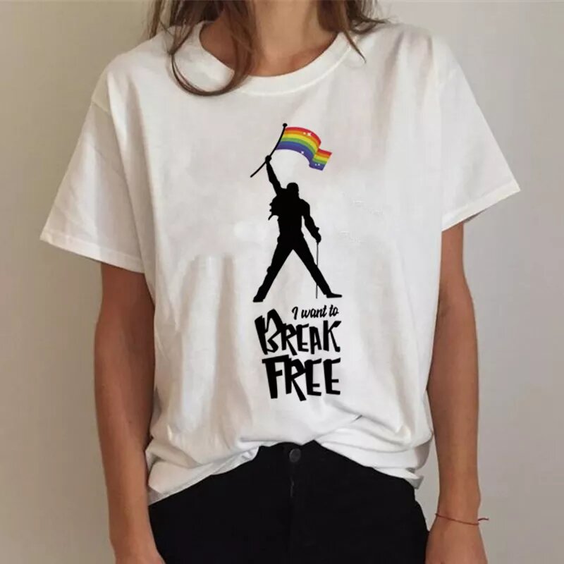 Tričko Break free LGBT