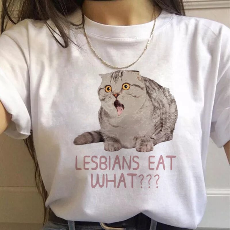 LGBT T-shirt Lesbische humor