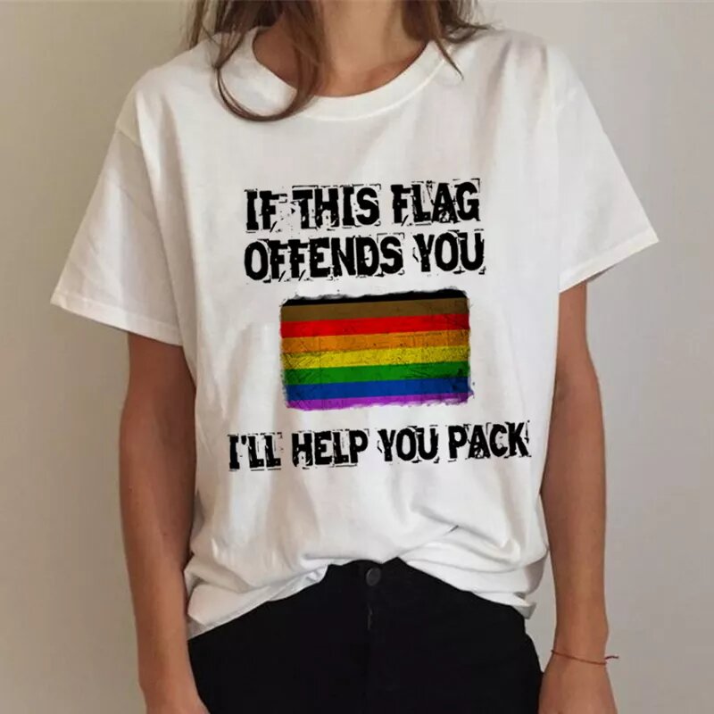 LGBT Stop discriminatie T shirt