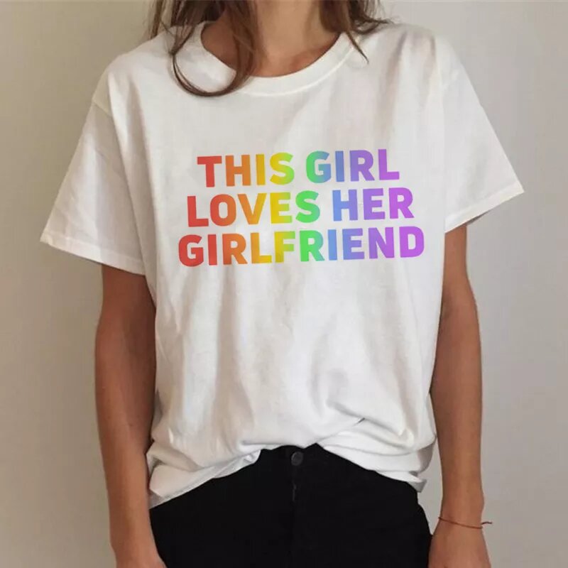 LGBT T shirt Ware lesbische liefde