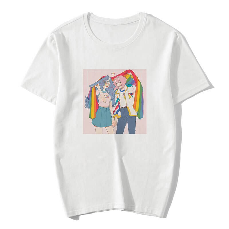 LGBT Manga T-shirt