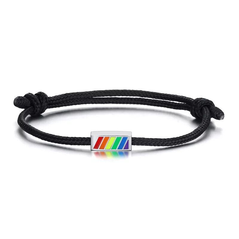 Colorblock LGBT armband