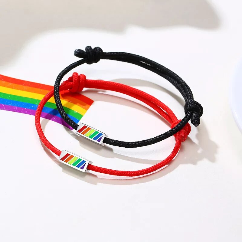 Colorblock LGBT armband