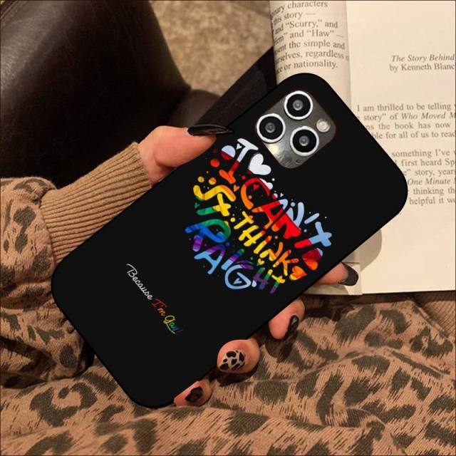 Coque LGBT Silicone think