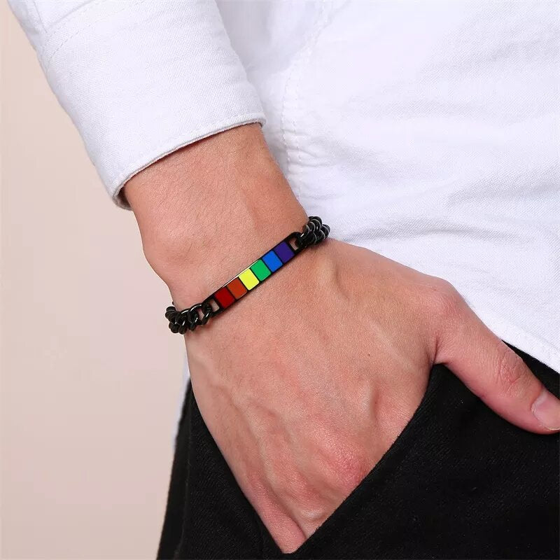 LGBT armband Ebbenhout armband