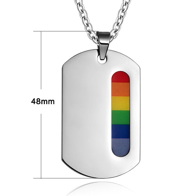 LGBT militaire ketting