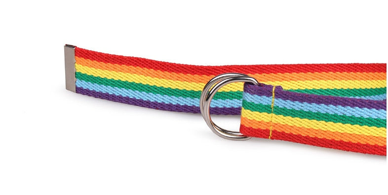 LGBT regenboog ring riem