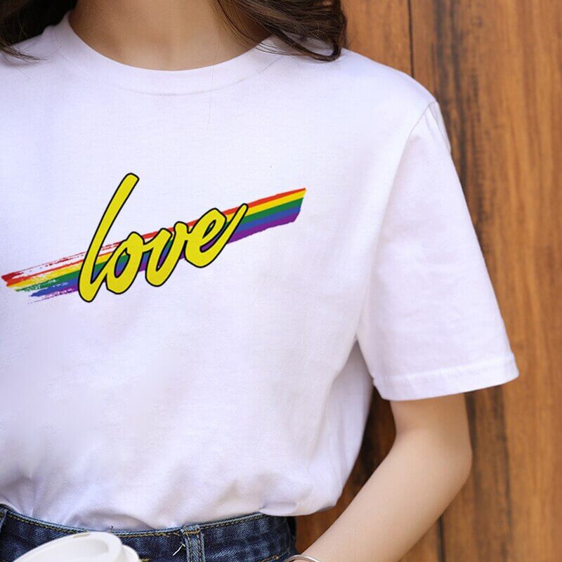 LGBT Liefdeslijn T-shirt