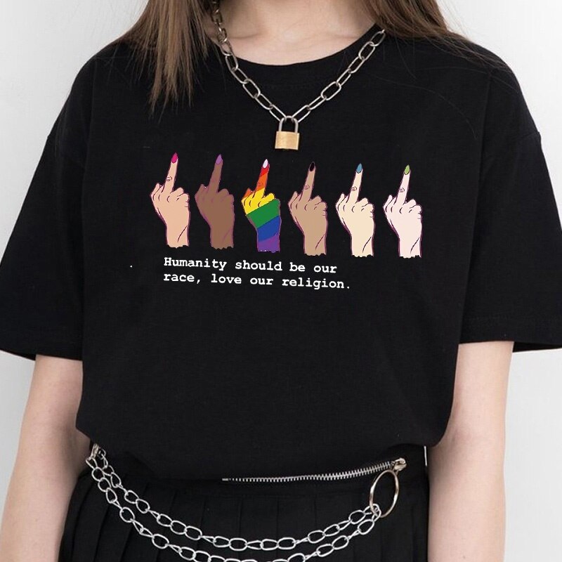 LGBT Vinger T shirt