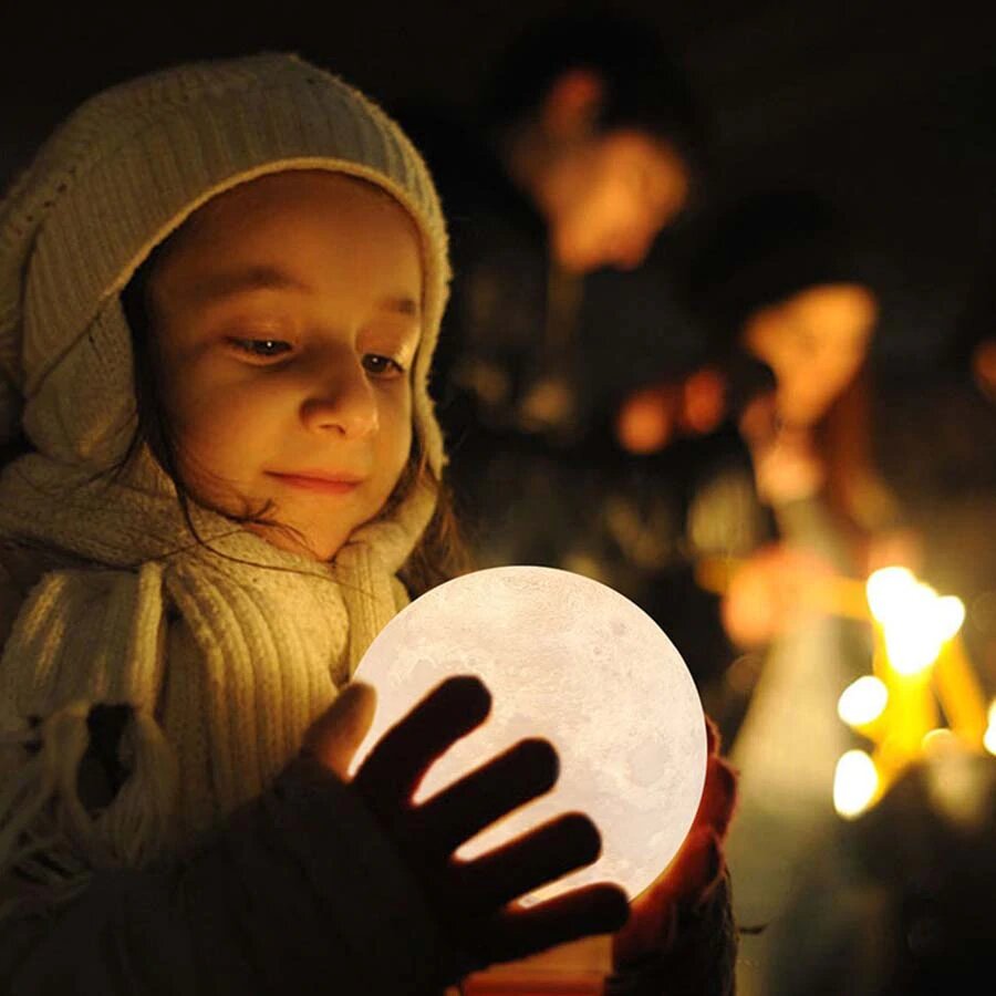 Lampă de noptieră Astro Moon