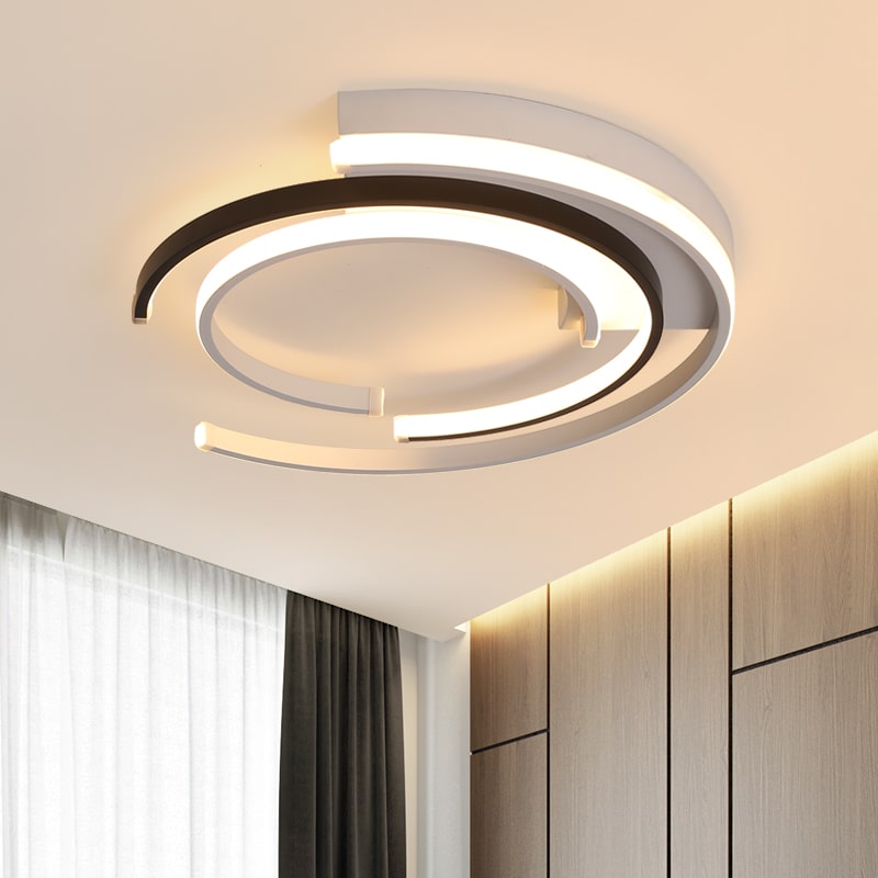 Candelabru circular cu led - elegant