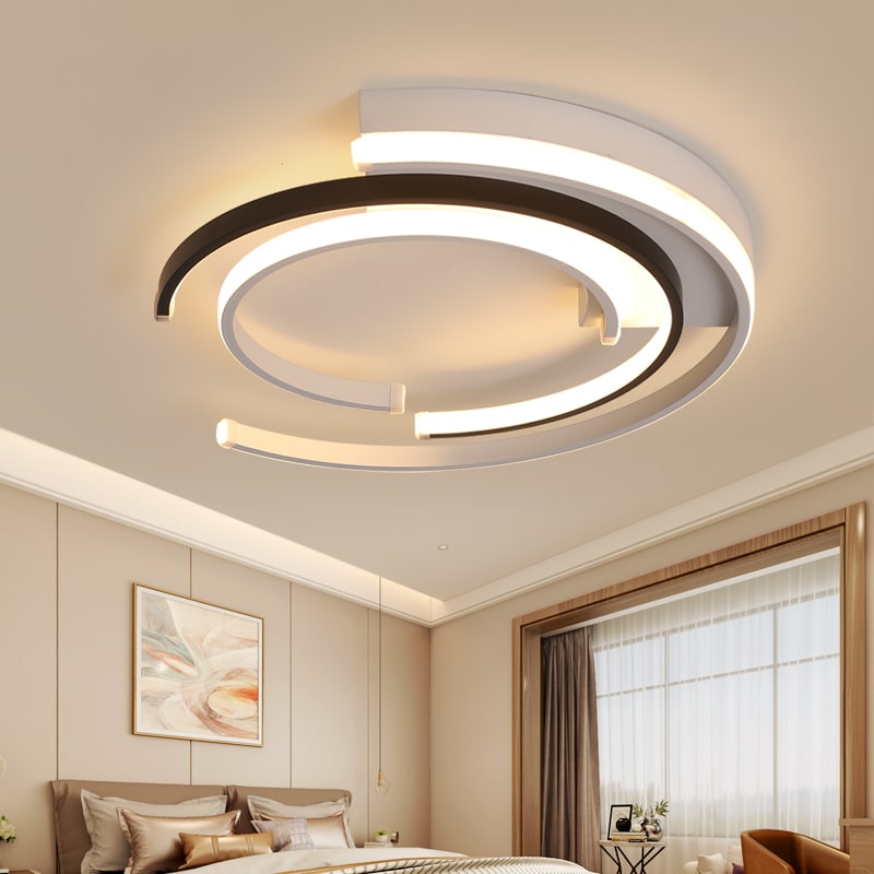 Candelabru circular cu led - elegant