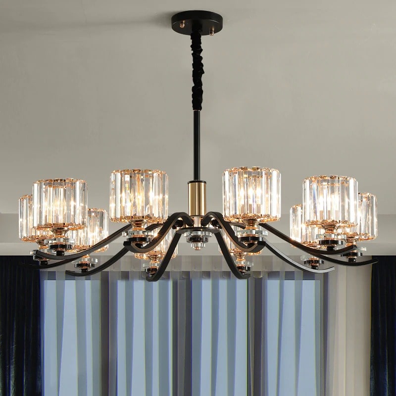 Candelabru de cristal de designer ieftin – caldo