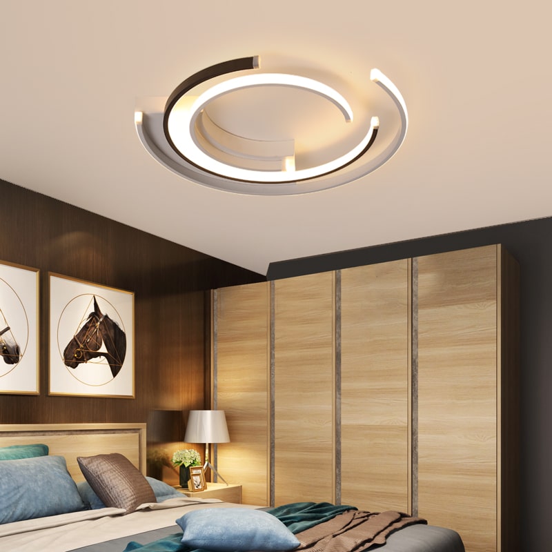 Candelabru circular cu led - elegant