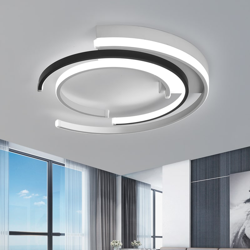 Candelabru circular cu led - elegant